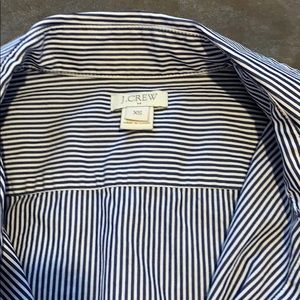 XS J. Crew button up tunic blouse